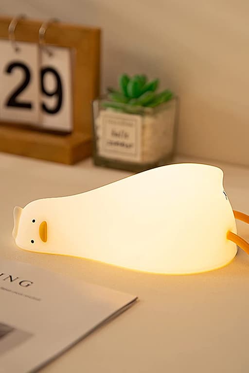 Lying Flat Duck Night Light