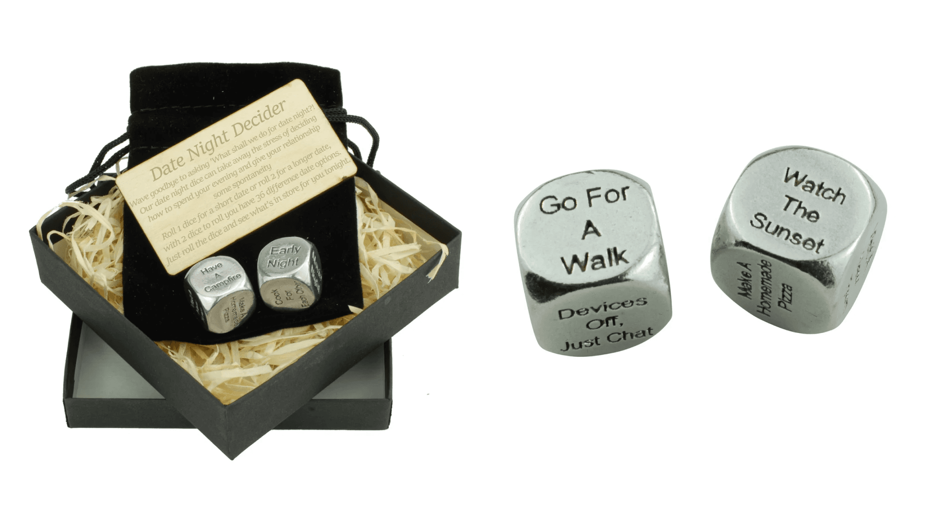 Wooden Date night dice