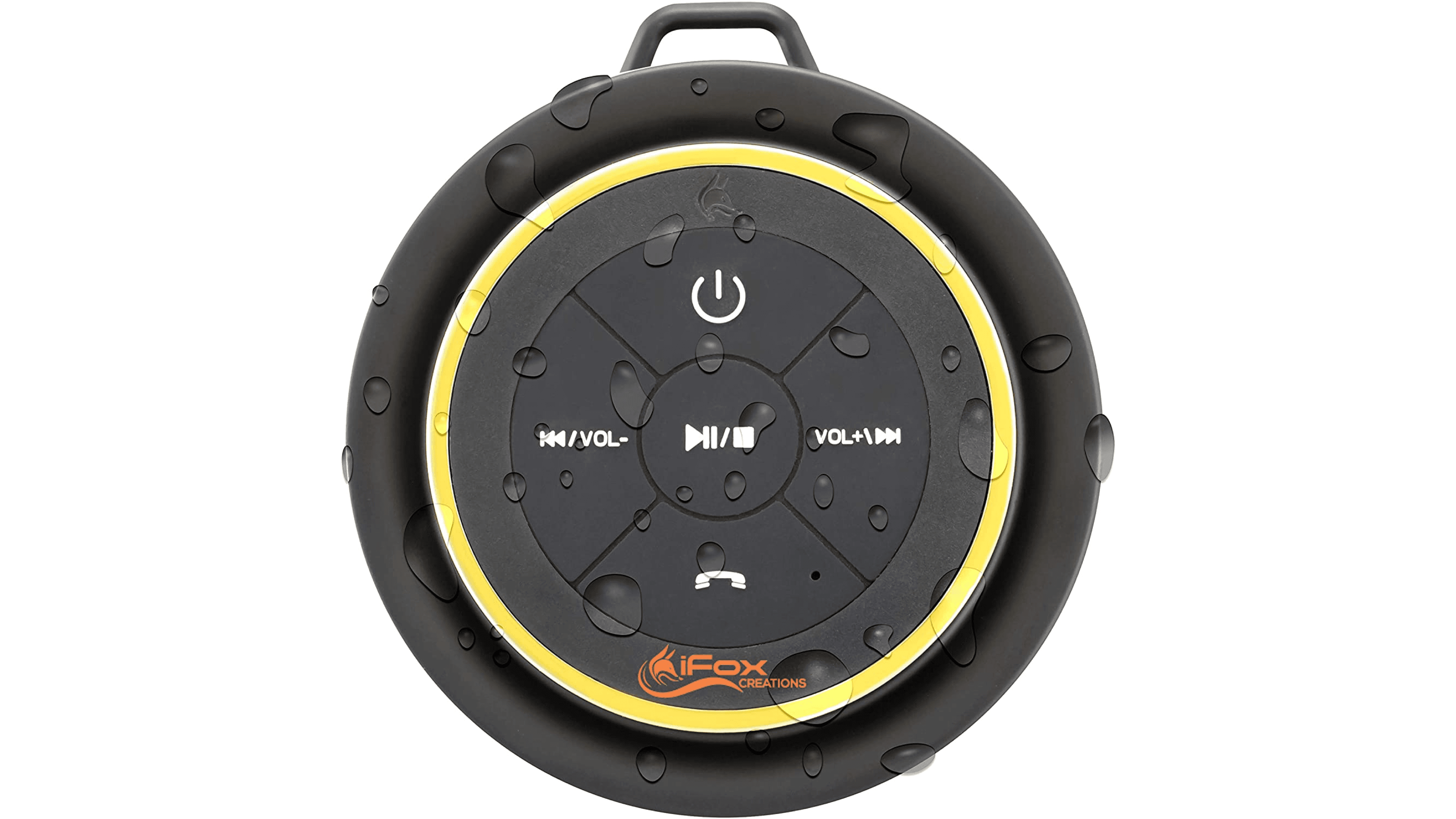 waterproof speaker that can suction to your shower wall