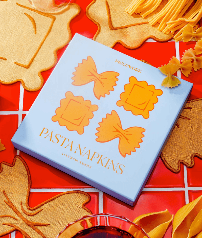 Piecework Pasta Napkin