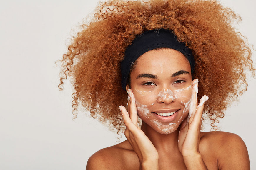 Featured image for Derms say the time you wash your face at night actually matters—here's why