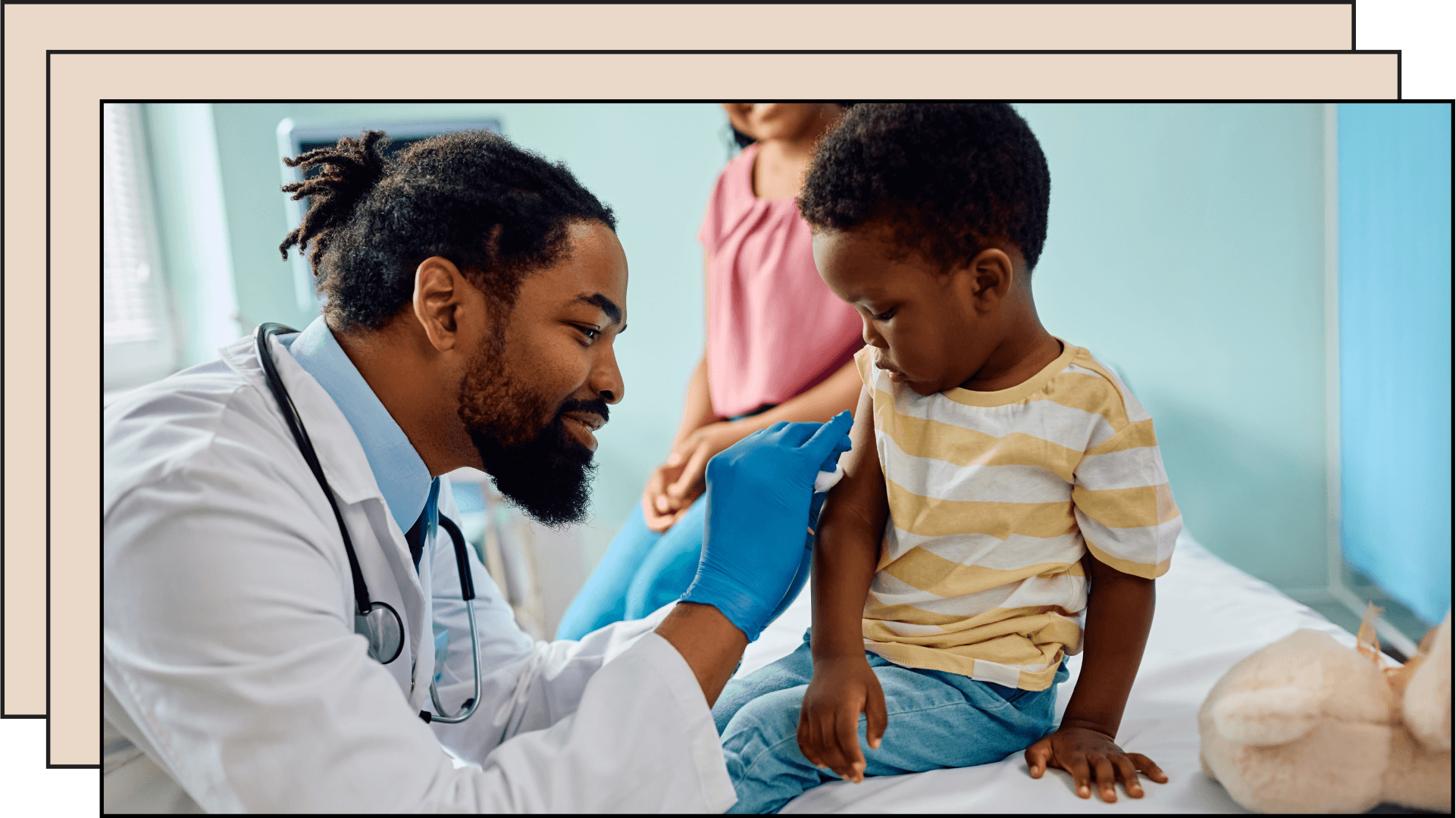 boy getting a vaccine