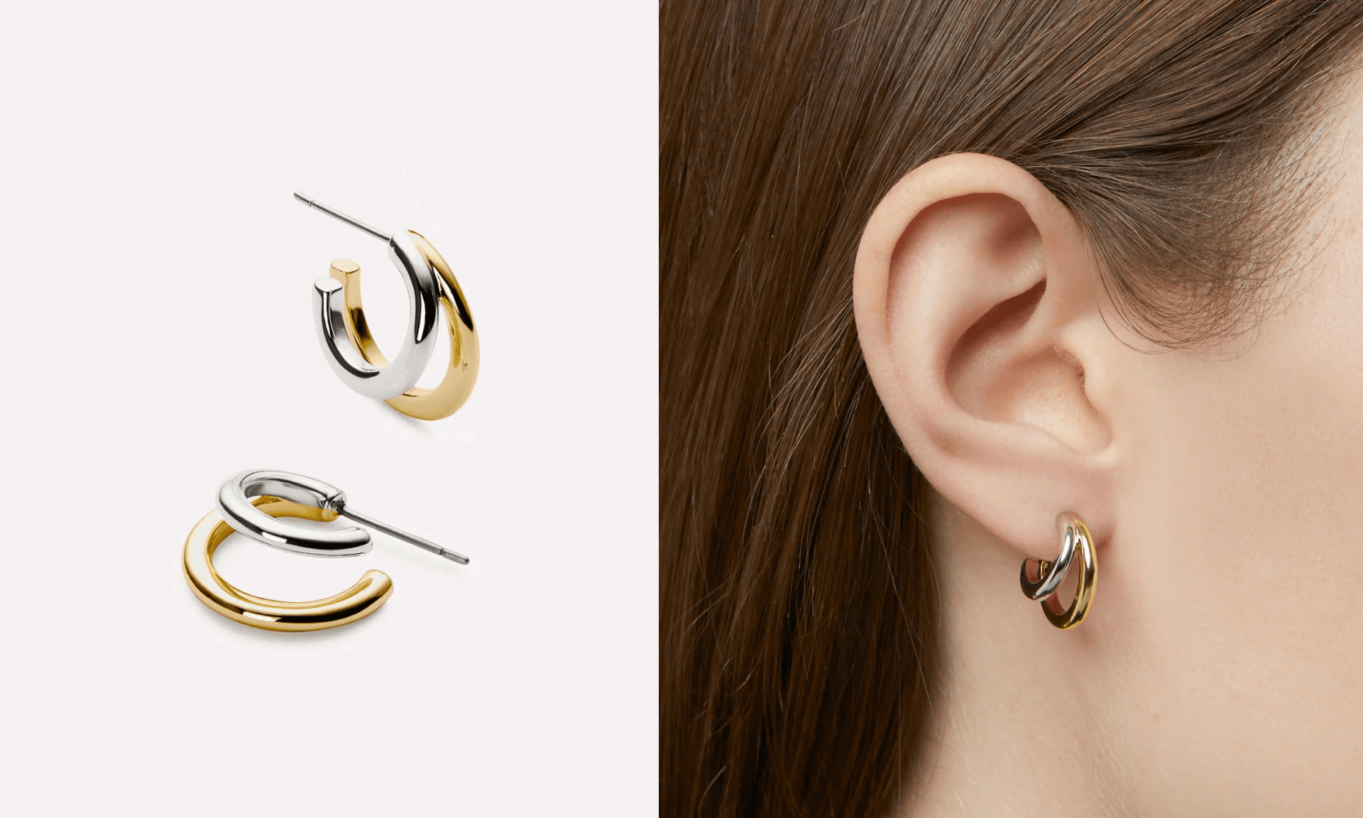 Ana Luisa Mixed Metal Scarlett Two Tone