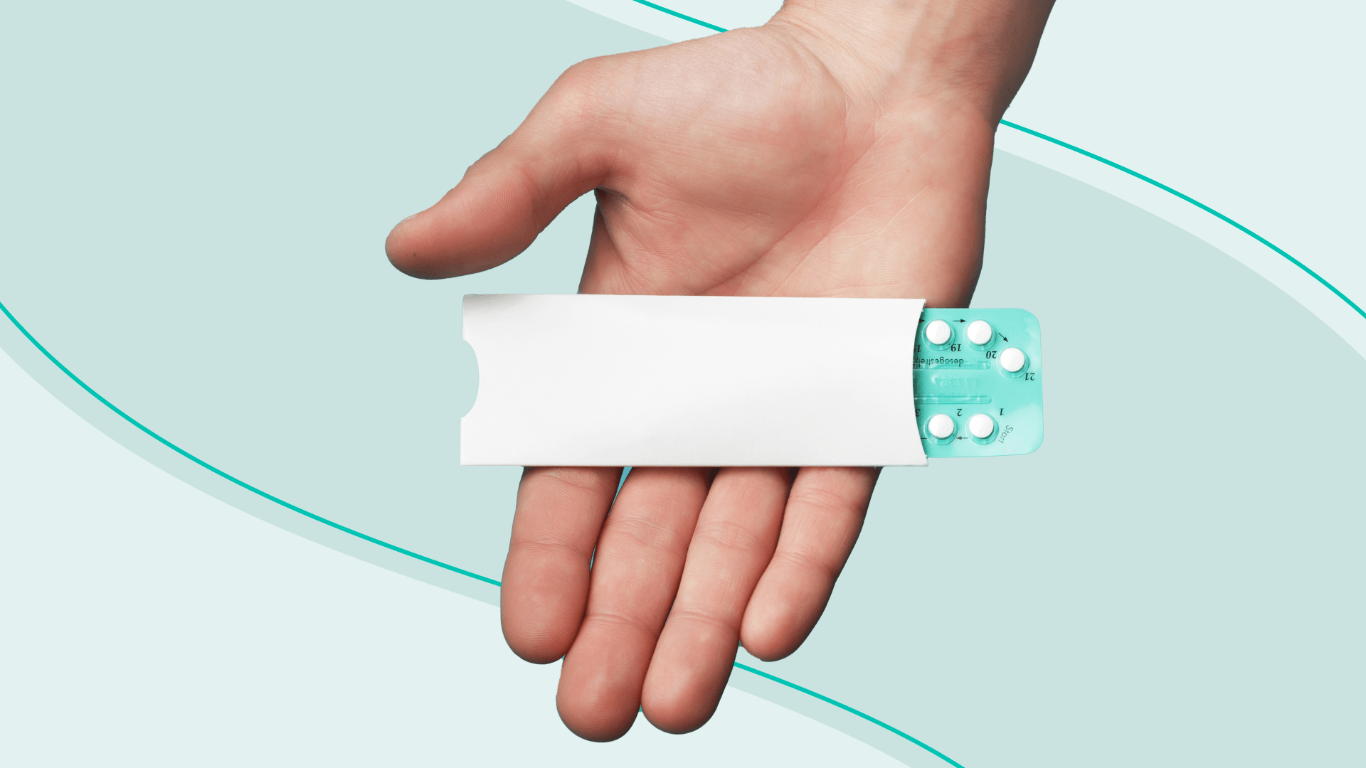 Pack of birth control pills