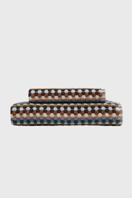 Organic Cotton Mosaic Towels