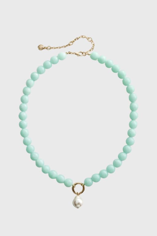 Janette Beaded Ring Necklace