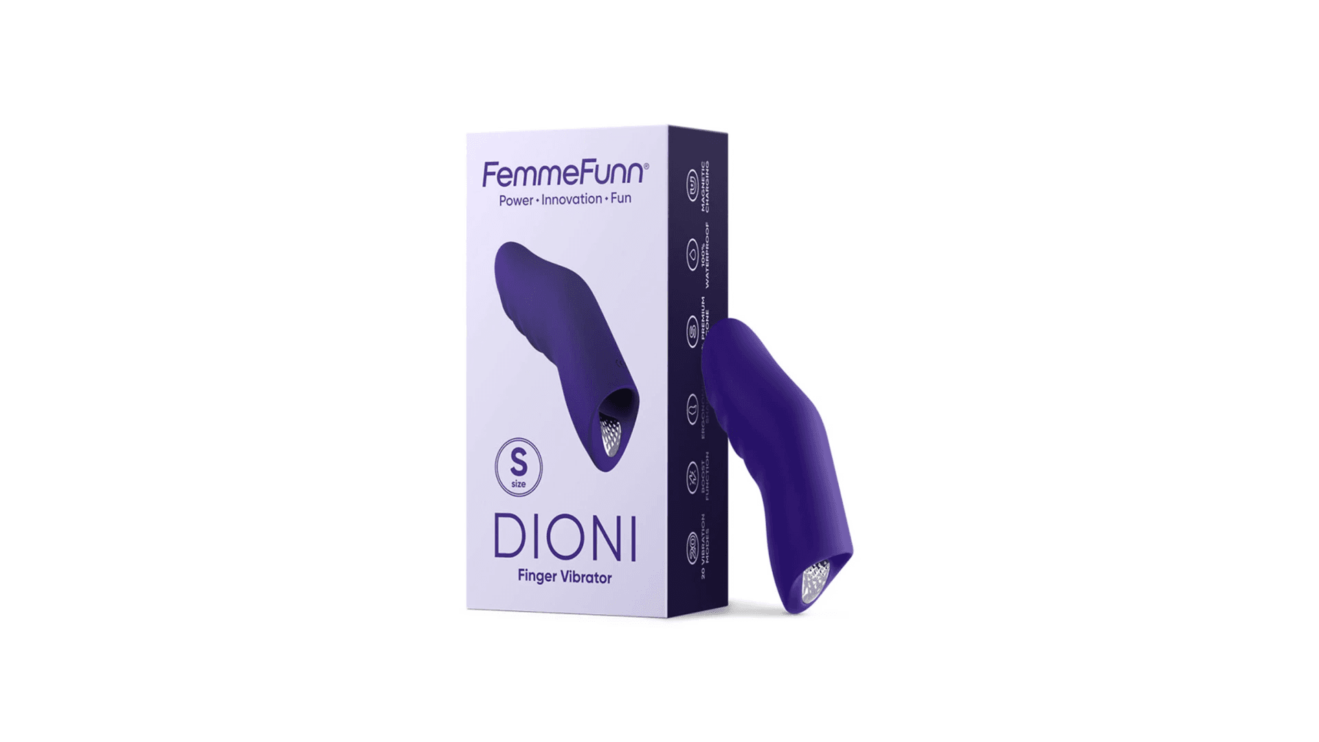 FemmeFun finger vibrator in purple