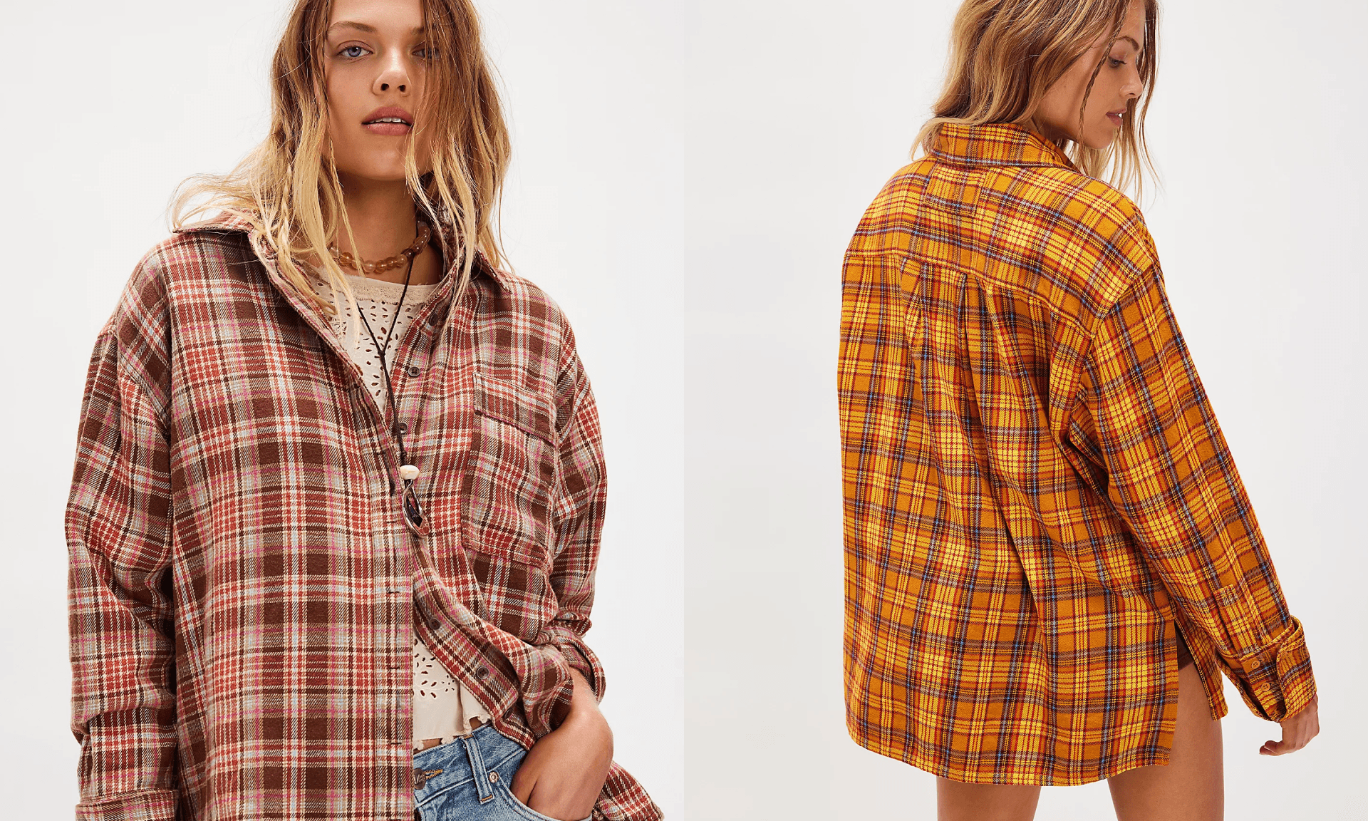 We The Free Hallie Plaid Shirt