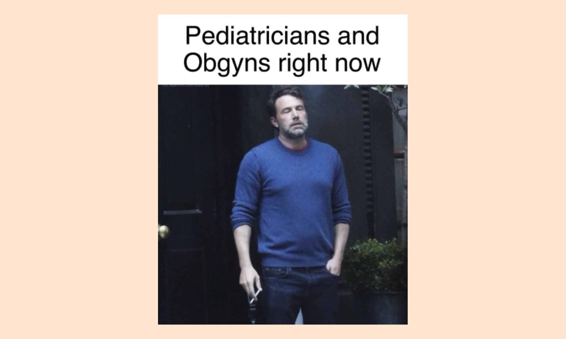 ben Affleck smoking meme