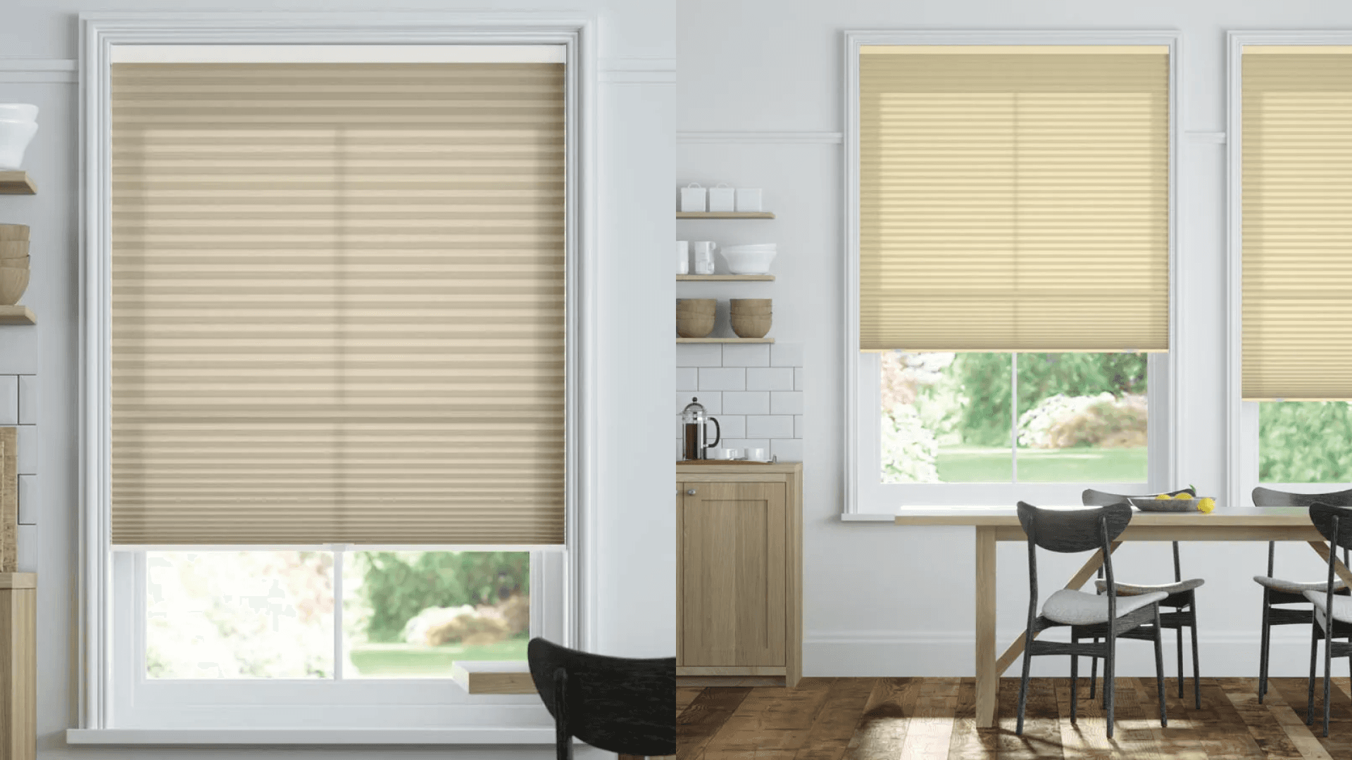 Cordless blinds