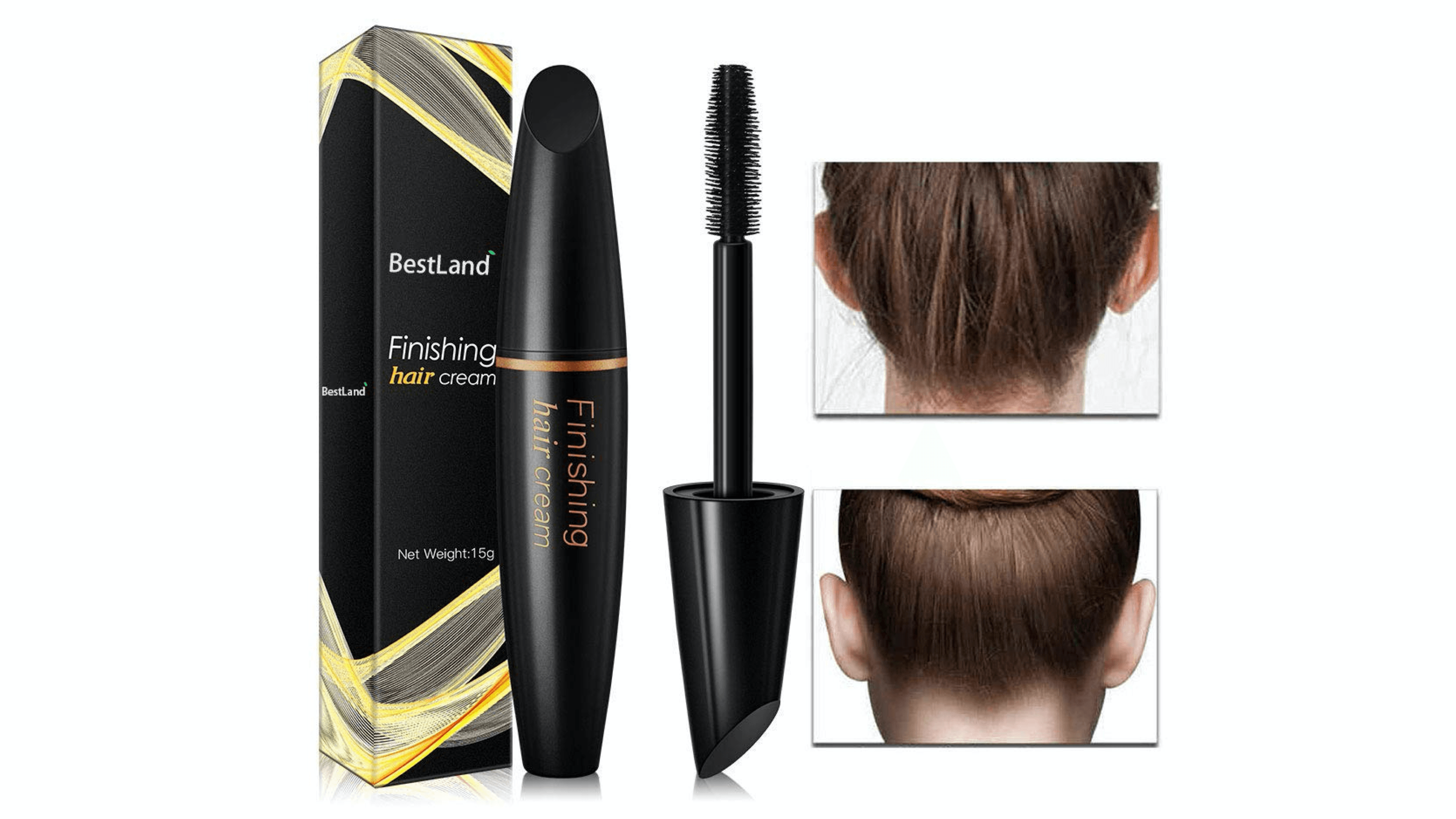 gel finishing stick to help with baby hairs and flyaways