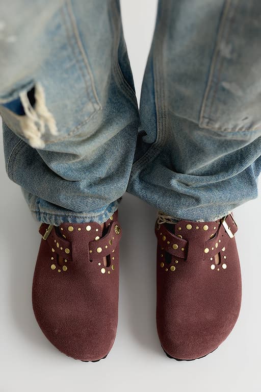 Boston Rivets Clogs
