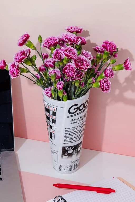 Newspaper Vase