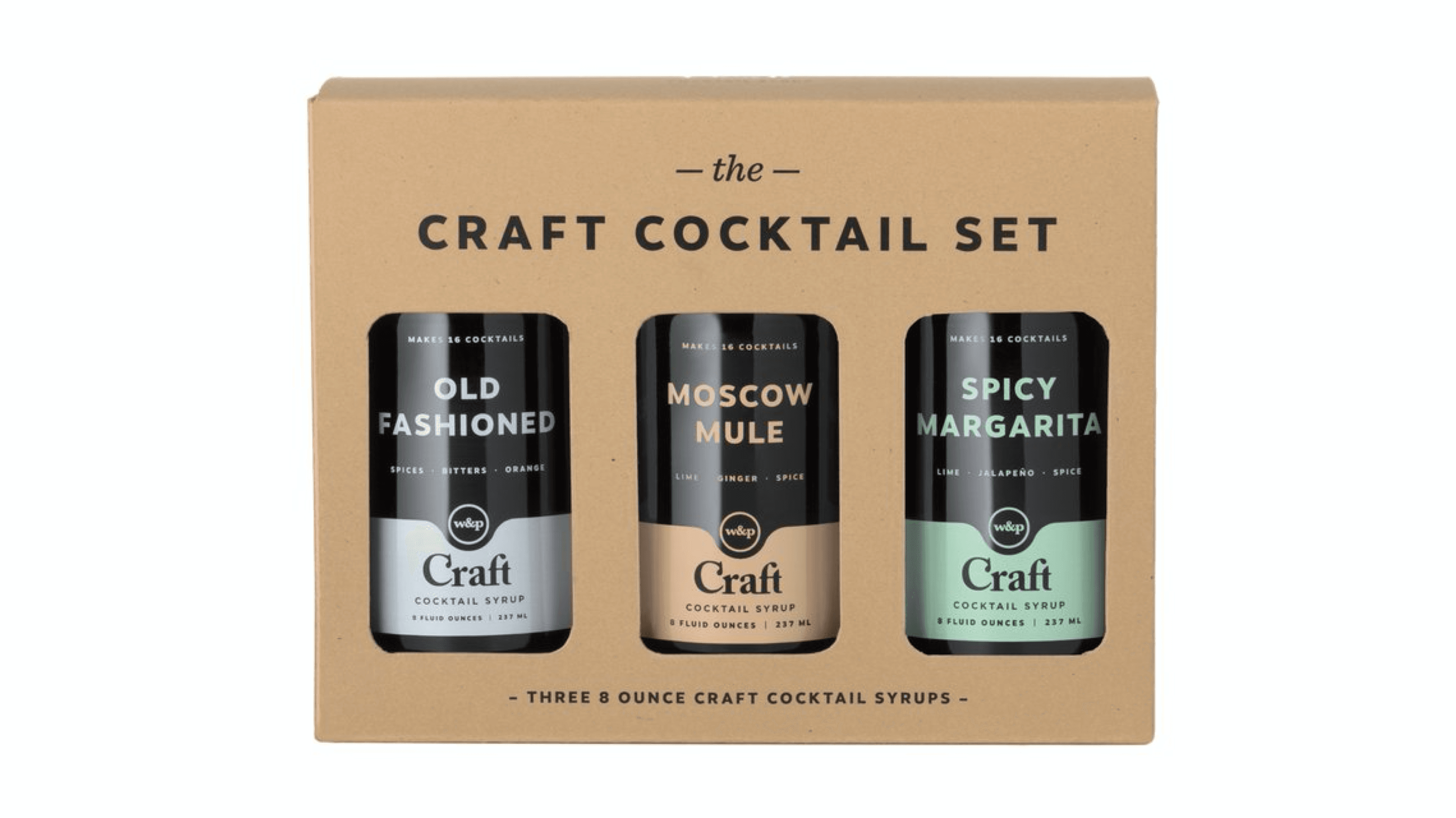 cocktail syrup set