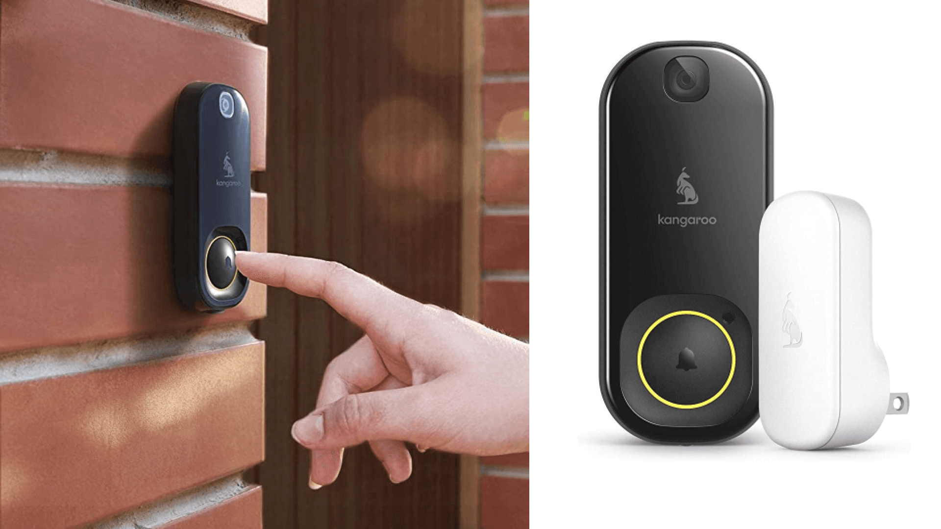 kangaroo doorbell camera and chime