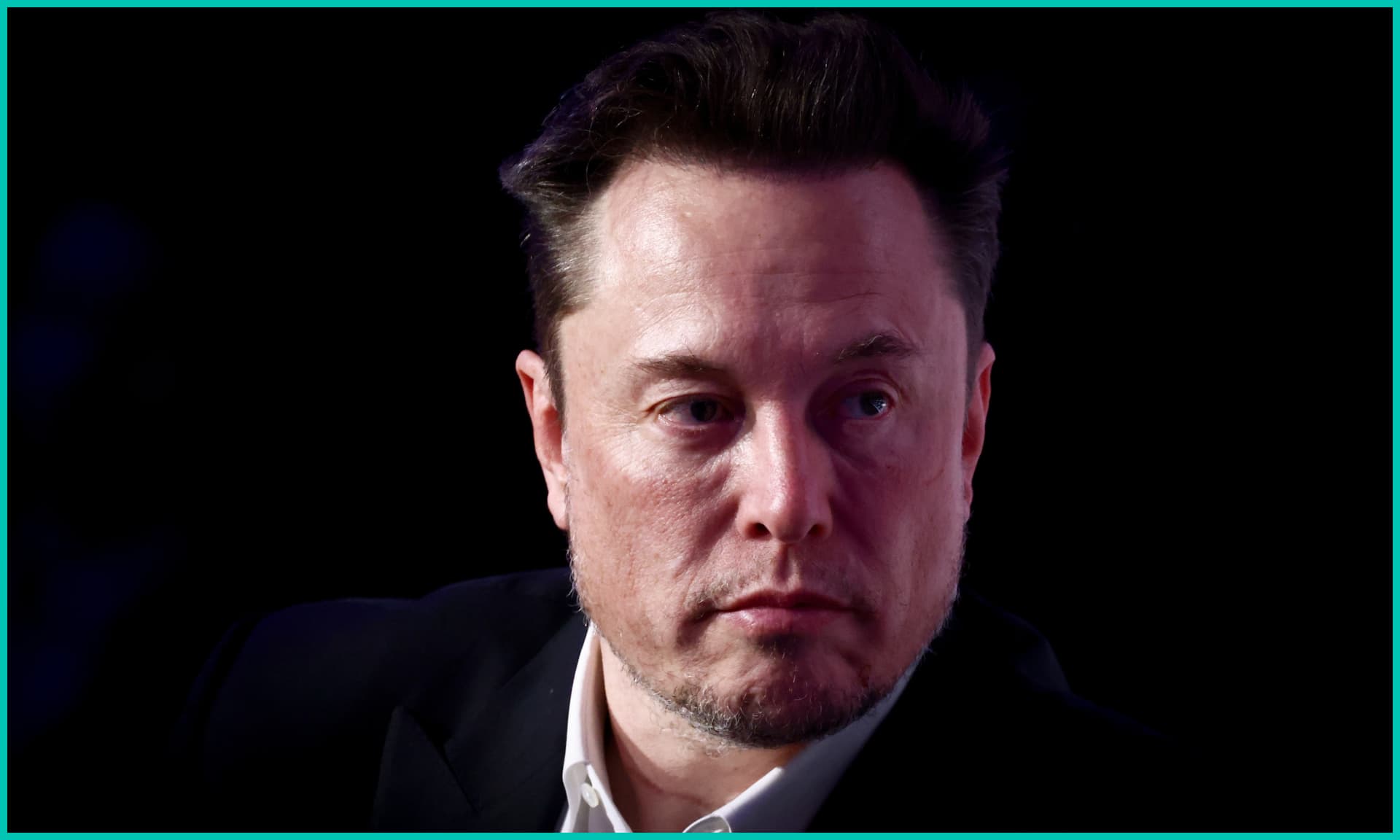 Elon Musk, owner of Tesla and the X (formerly Twitter) platform, attends a symposium on fighting antisemitism titled 'Never Again : Lip Service or Deep Conversation'