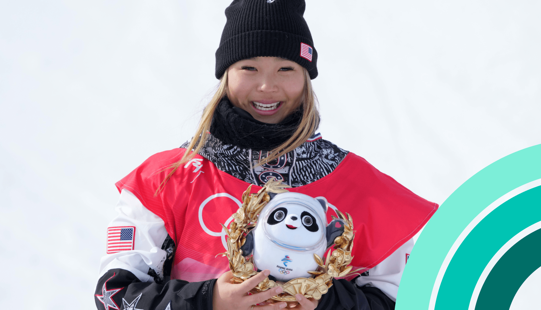 Chloe Kim Winning