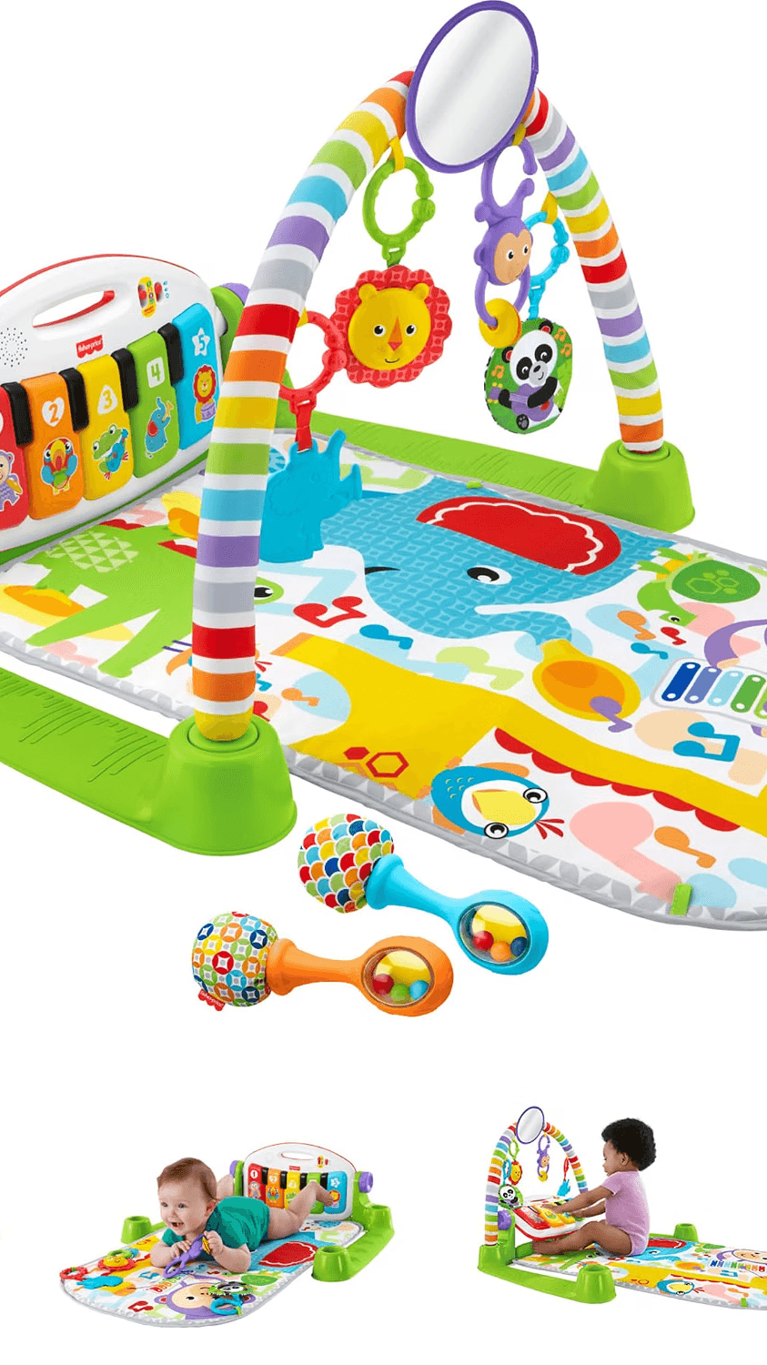 Fisher-Price Deluxe Kick & Play Piano Gym