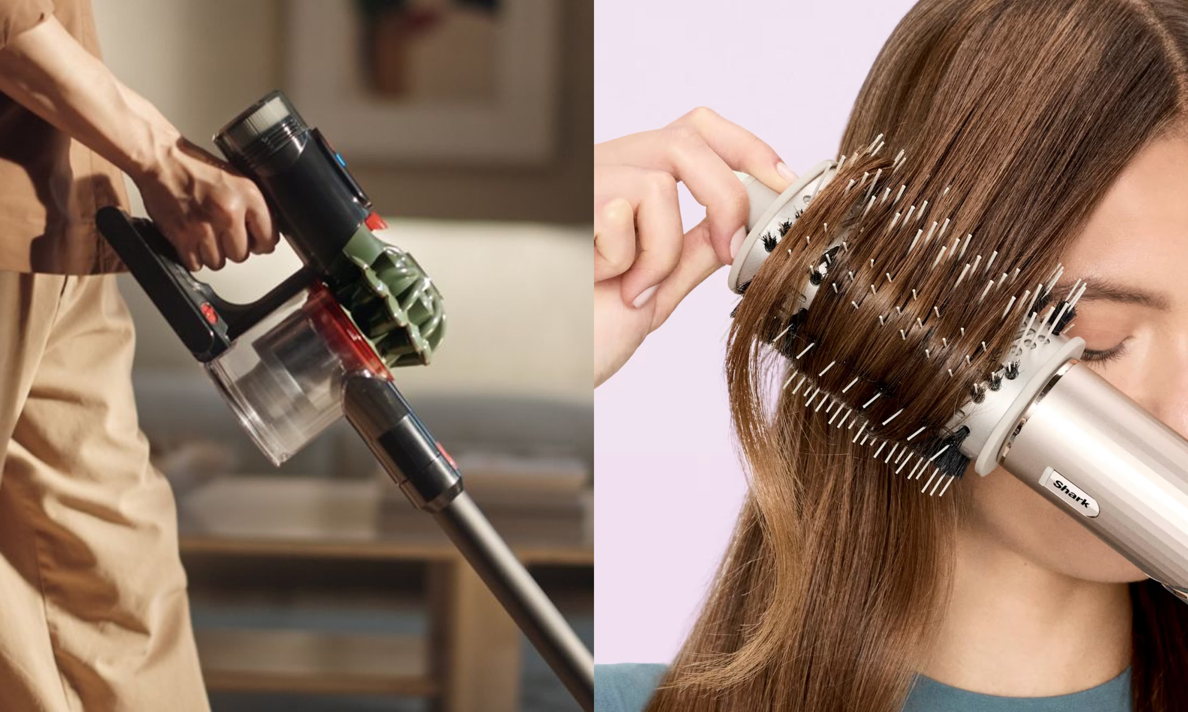 vacuum, blowdryer