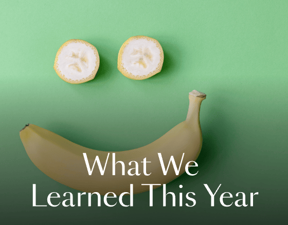 What we learned this year