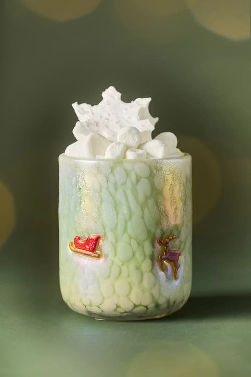 Festive Lustered Icon Juice Glass
