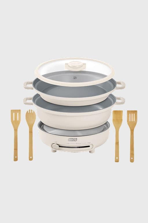 Dash Smartstore® 8 Piece Stacking Cookware System with Electric Burner