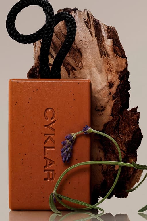 Cedar Supreme Soap on a Rope Exfoliating Bar