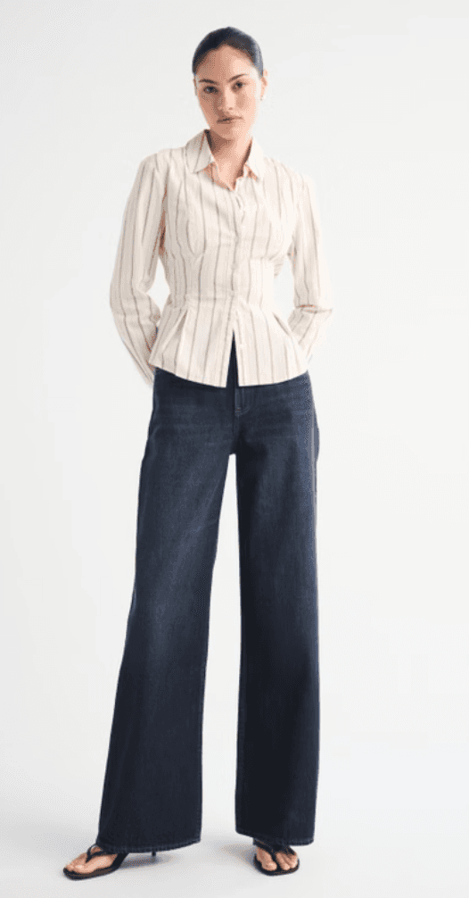 abercrombie wide leg jeans