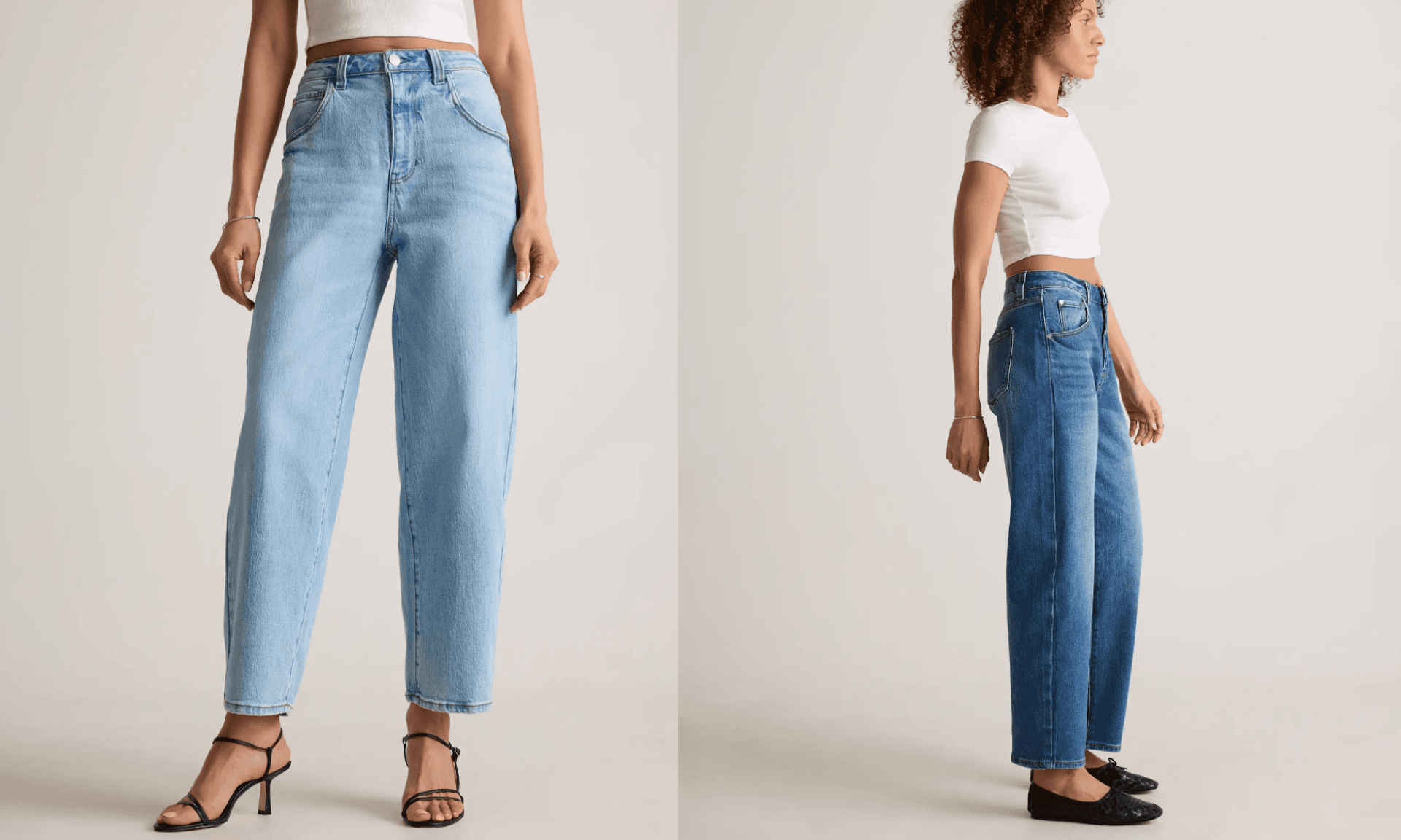 Bella Stretch Barrel Jeans