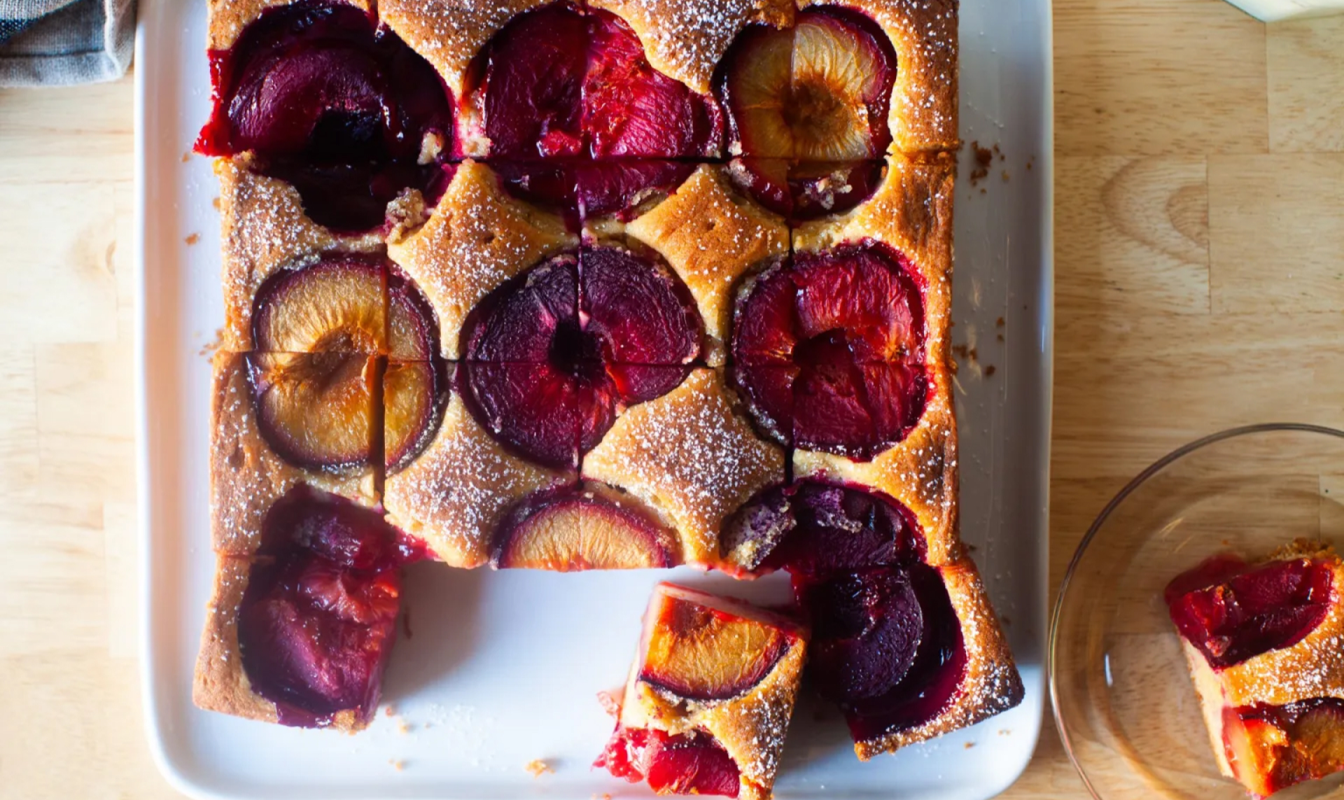 Dimply Plum Cake