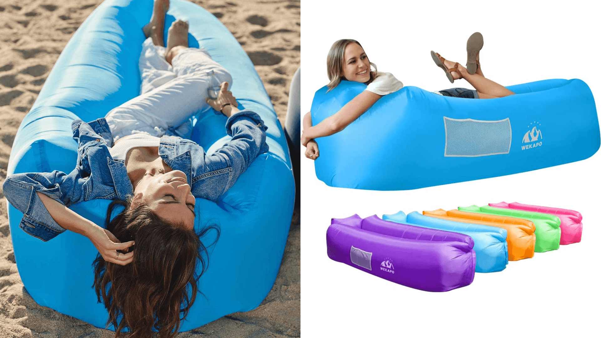 Inflatable lounger