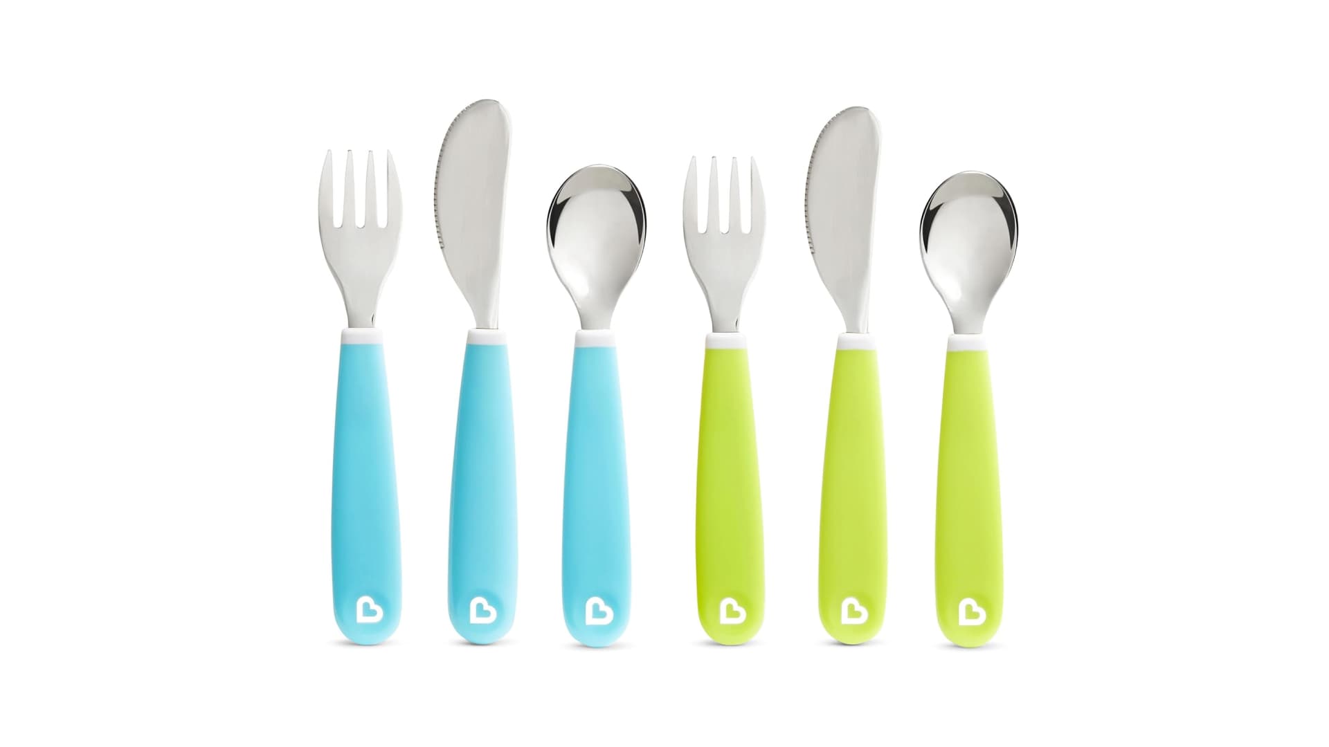 Munchkin® Splash™ Toddler Fork, Knife and Spoon Utensil Set