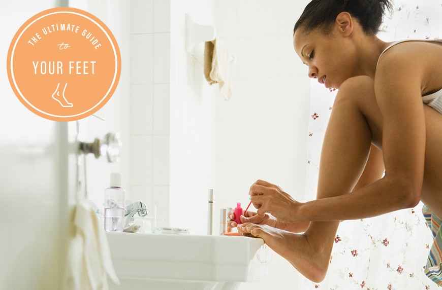 Featured image for The sneaky reason your pedicure lasts so much longer than your manicure