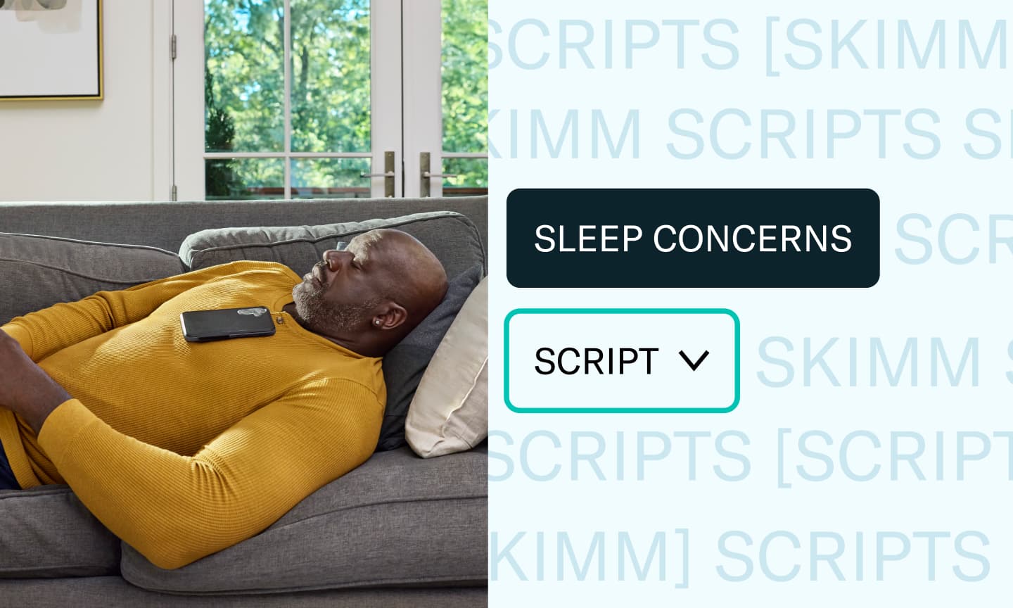 skimm scripts sleep concerns