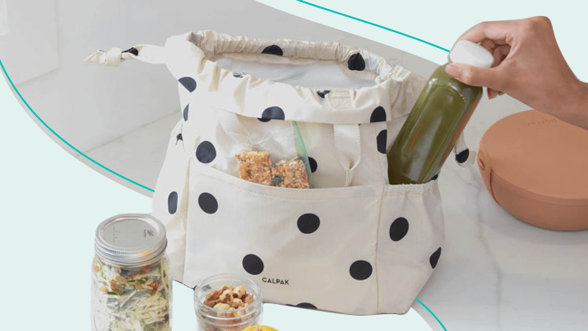 Calpak Adult Lunch Box, W&P Porter Ceramic Bowl