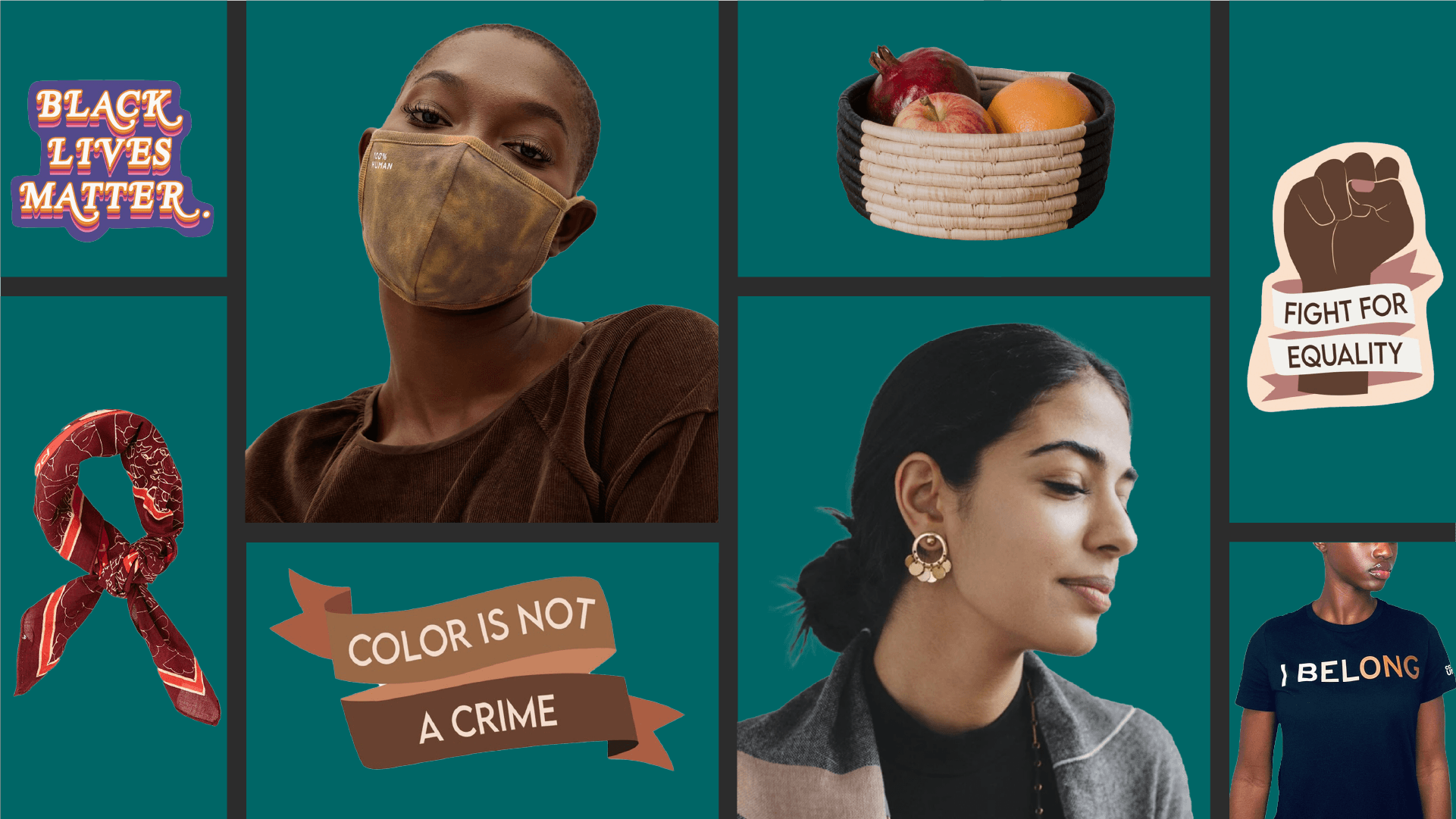 black history month charitable products that give back