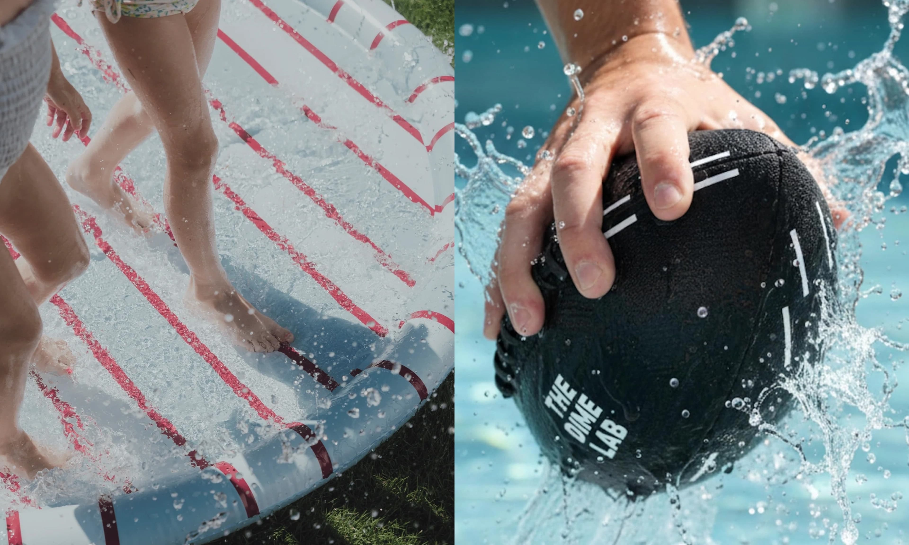 splash pad, football