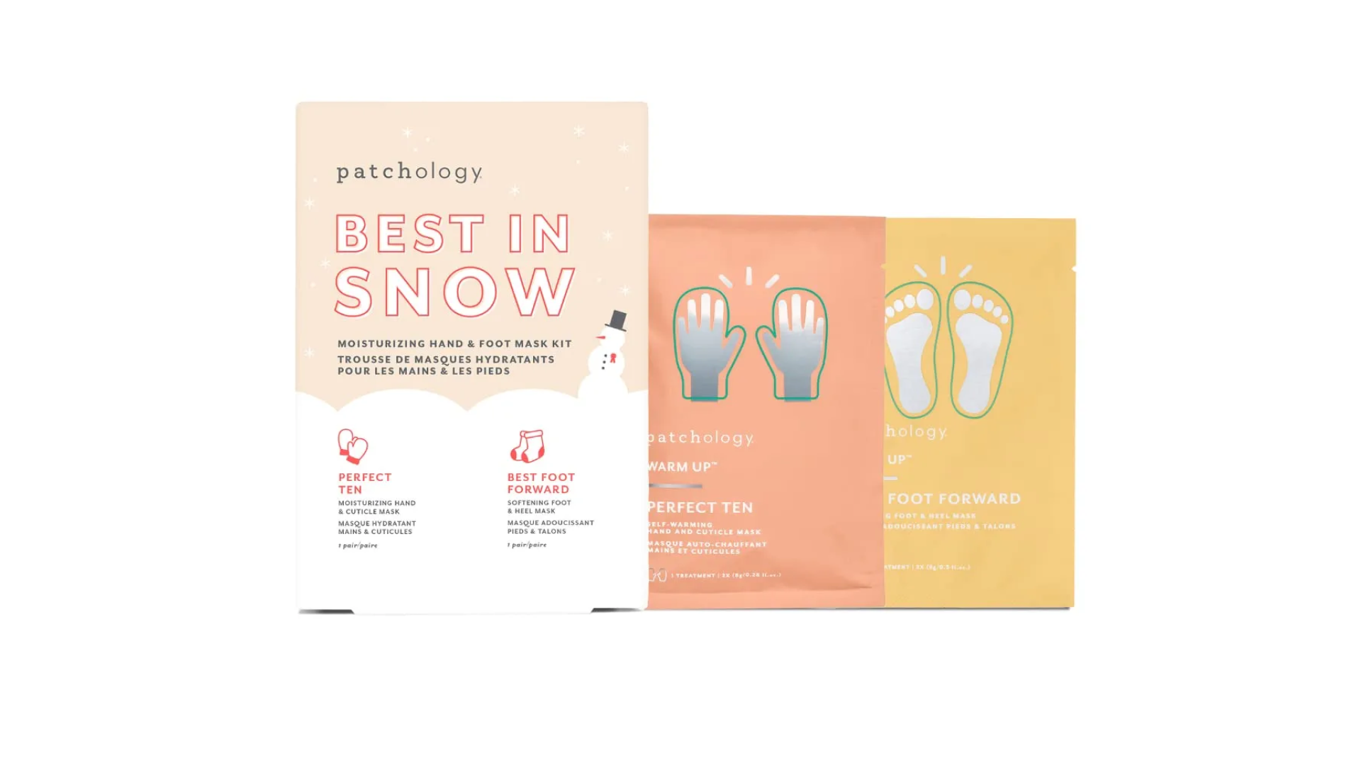 Patchology hand and foot kit