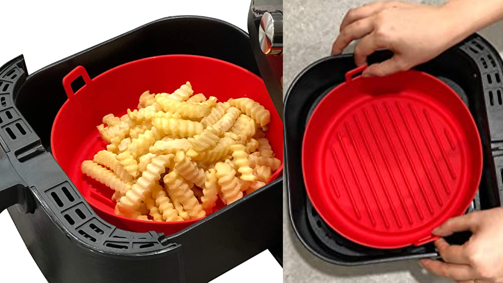 silicone air fryer liner