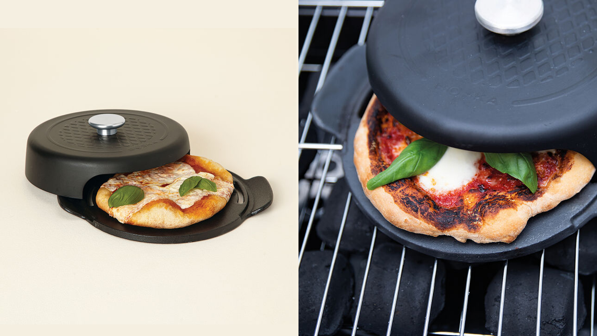 A personal pizza maker