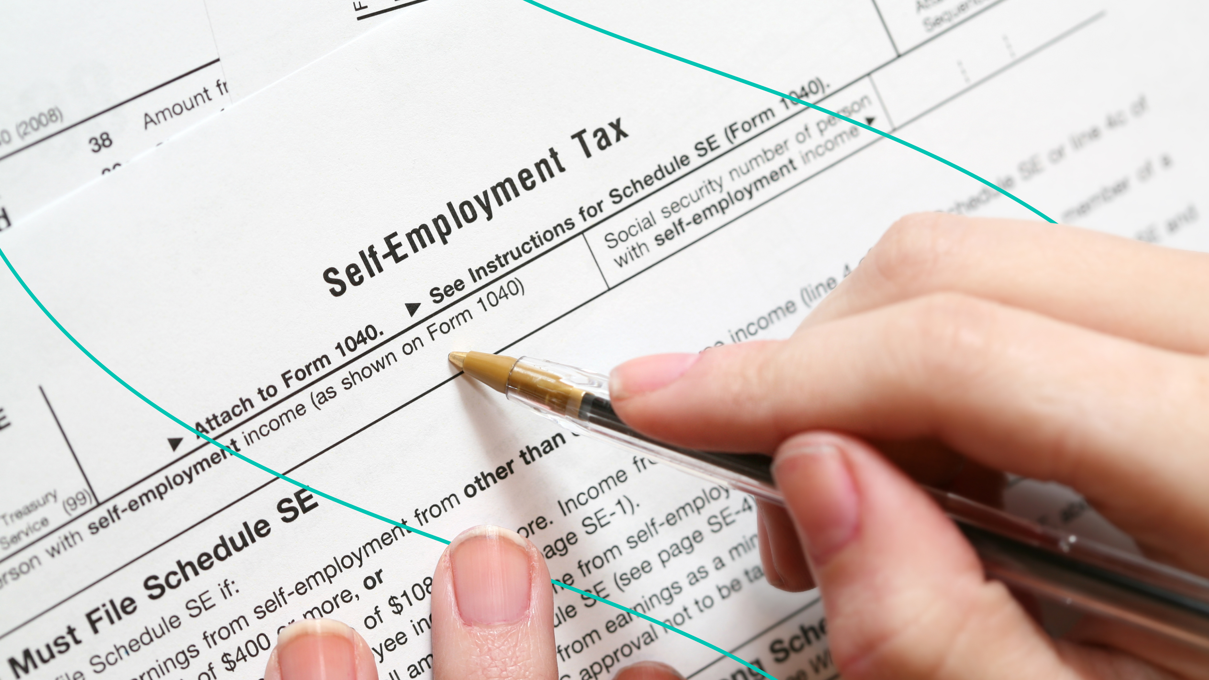 person filing self employment taxes step by step