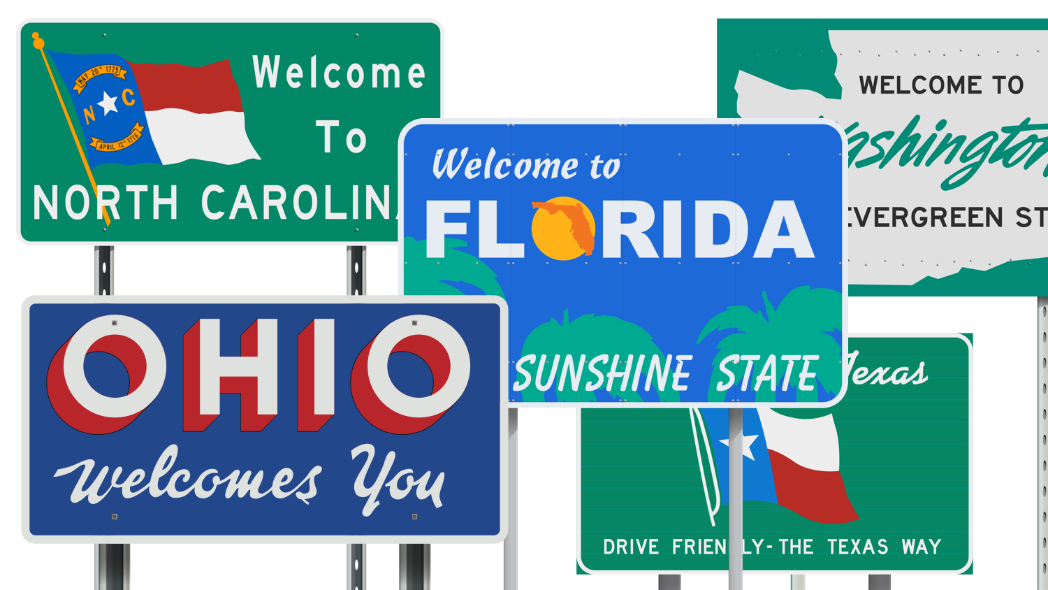 States signs