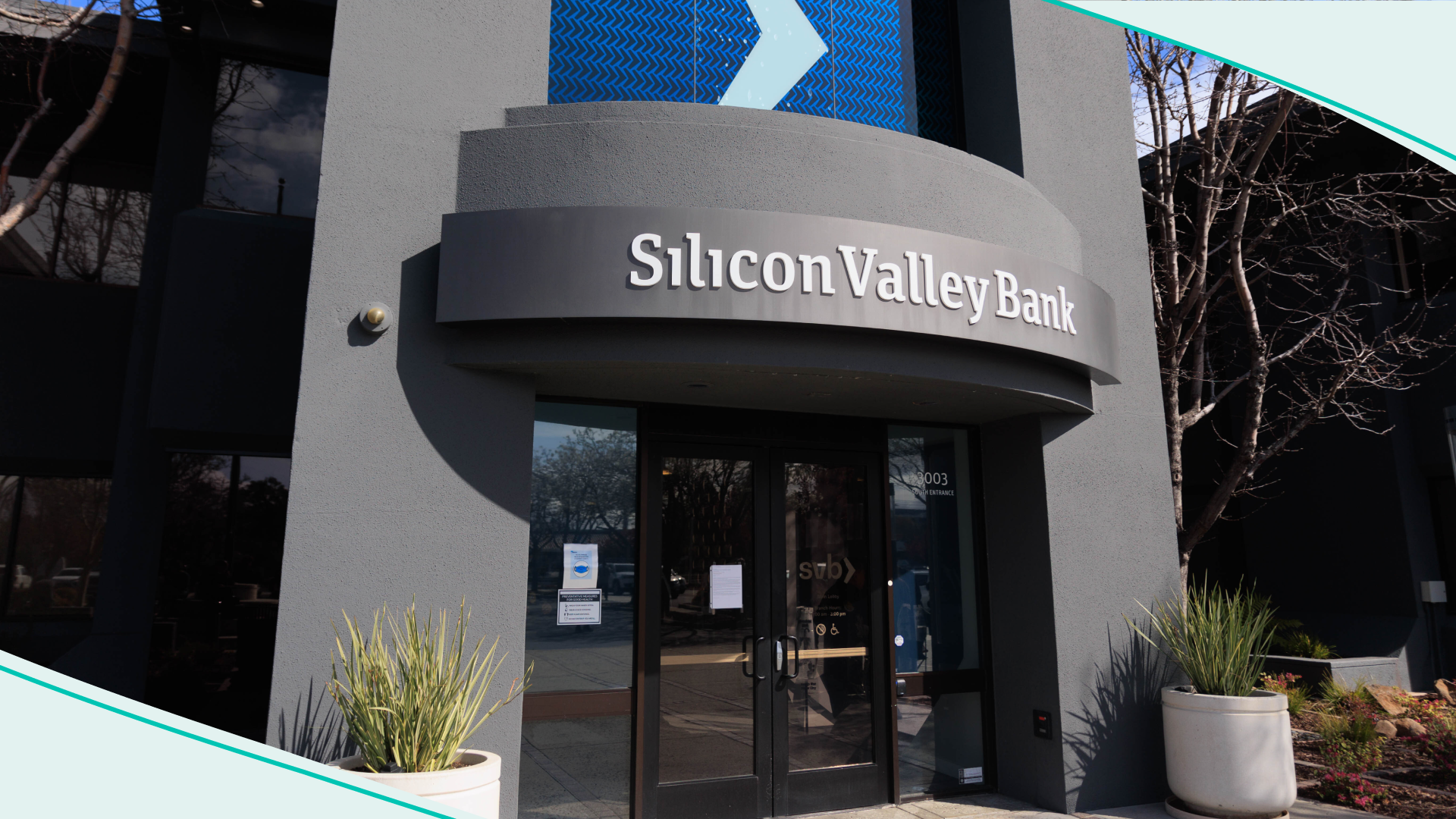 A view of Silicon Valley Bank headquarters in Santa Clara, CA, after the federal government intervened upon the bankâs collapse, on March 13, 2023