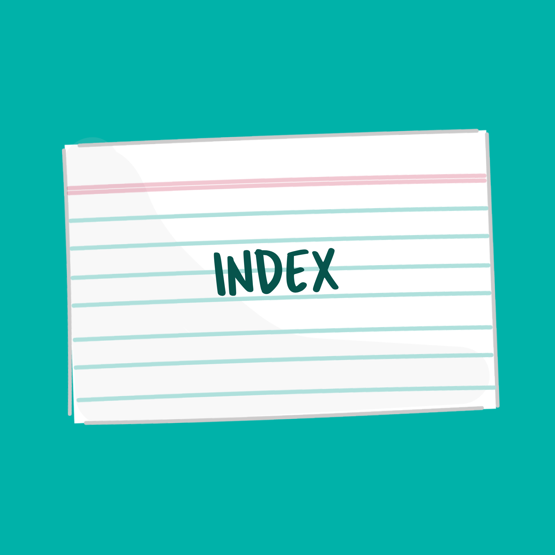Index card