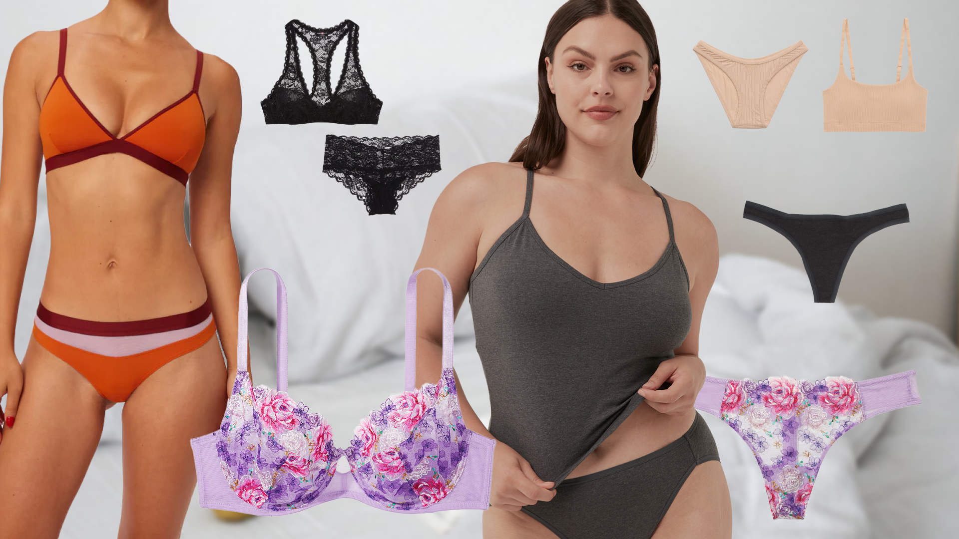 Comfy Bra and Panty Sets You'll Want to Wear Daily