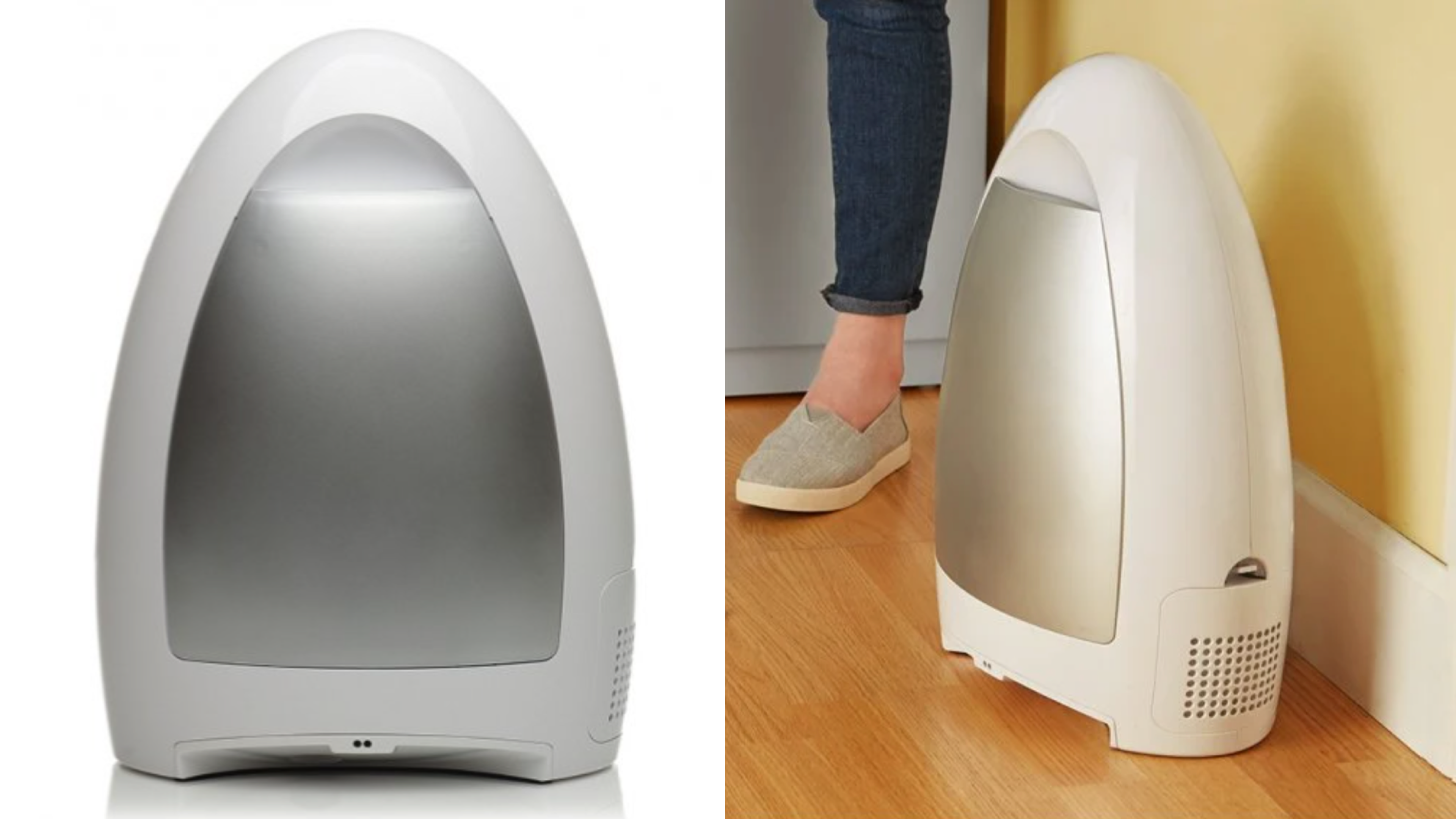 touchless standing vacuum that can suck up dirt and dust