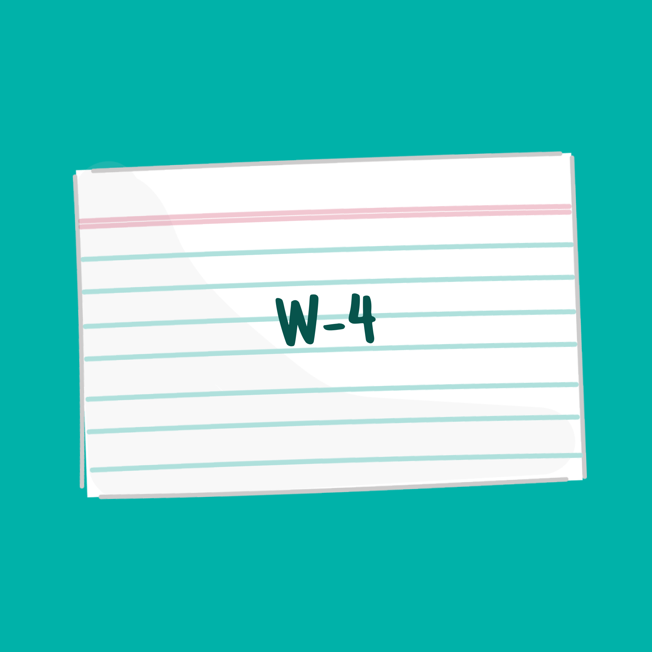 W-4 FSL card