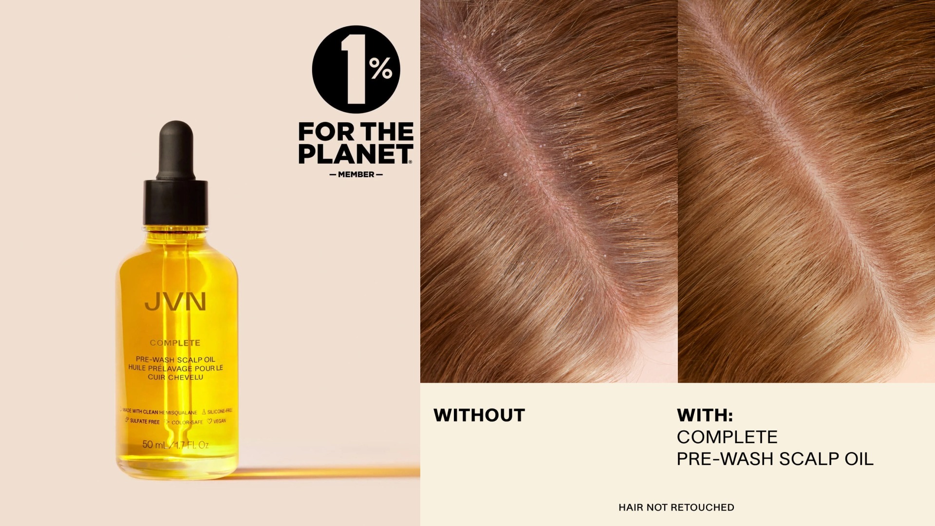 JVN pre-wash scalp oil