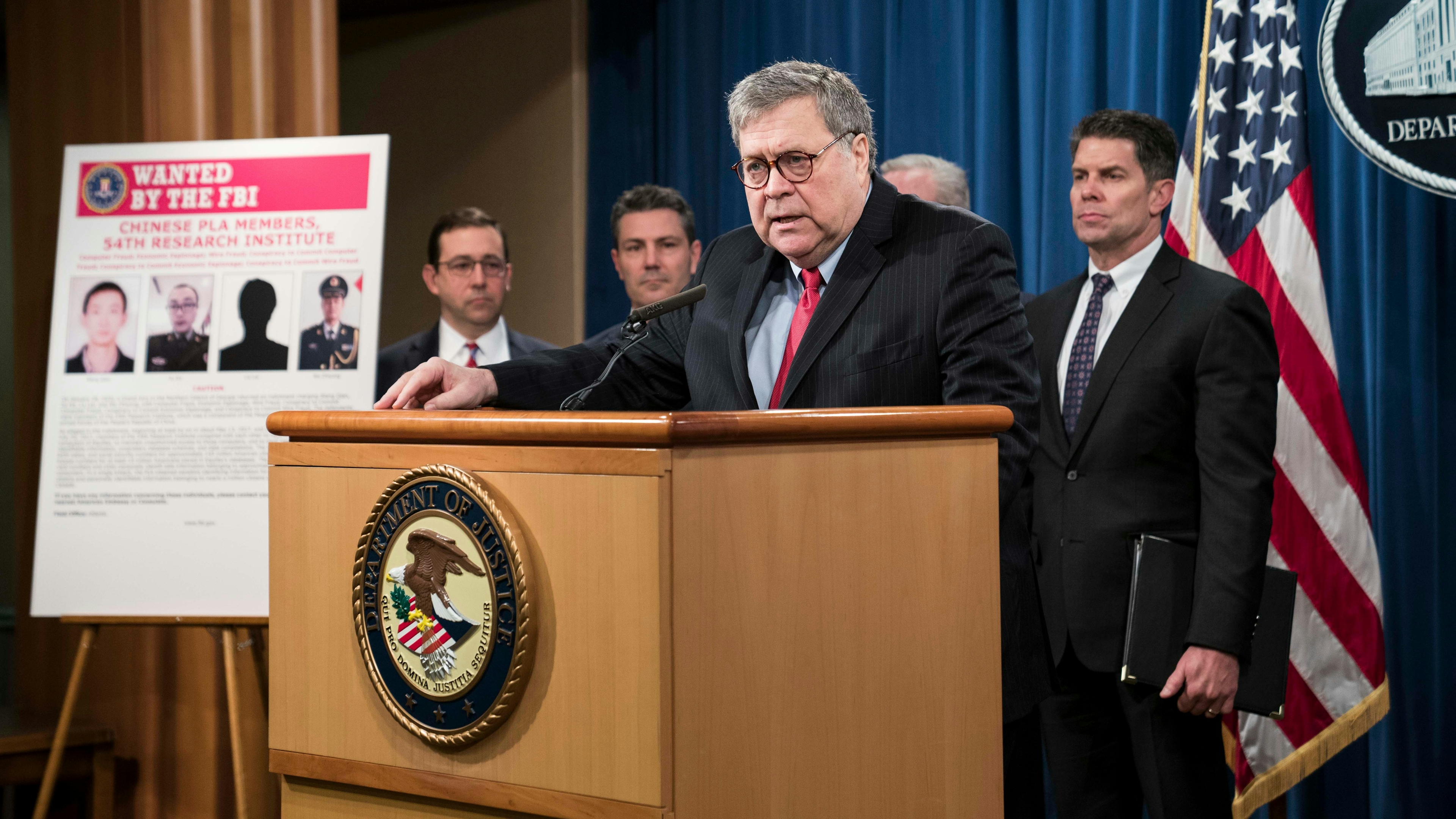 Barr at Equifax Hack charges