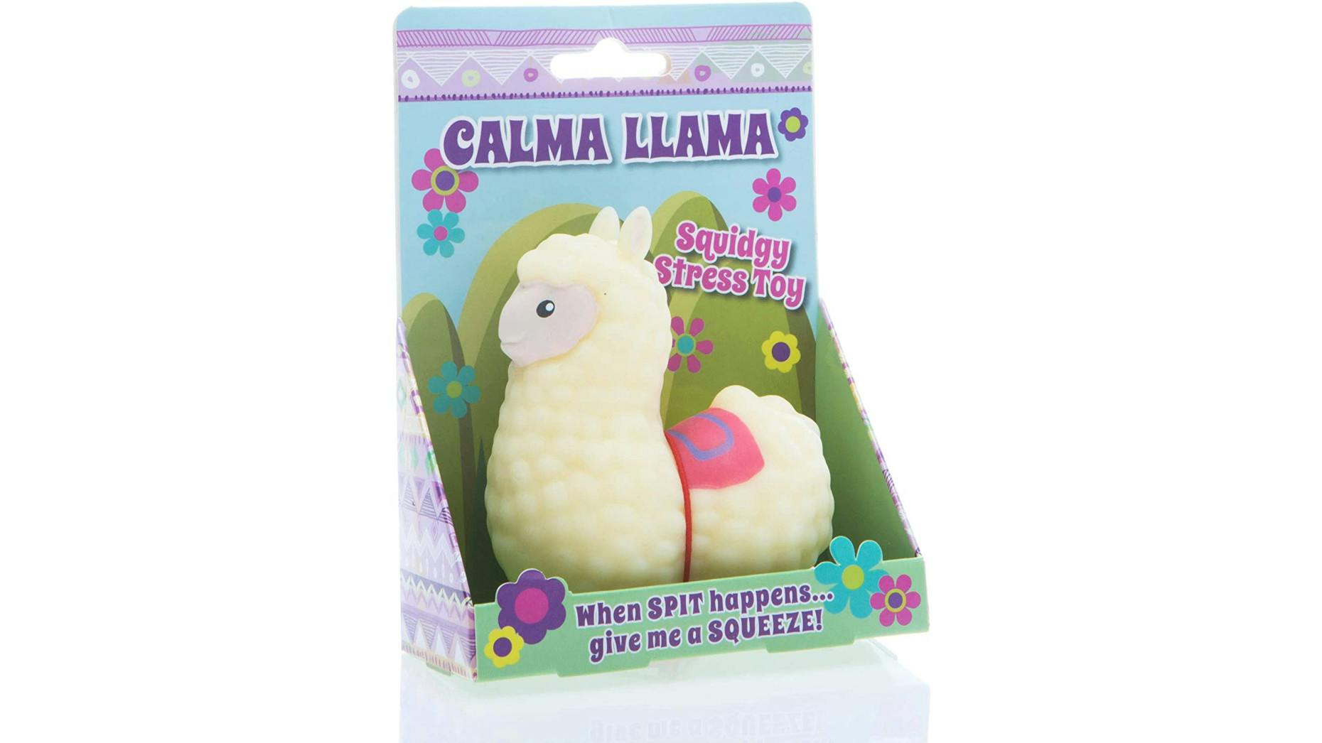llama shaped stress toy